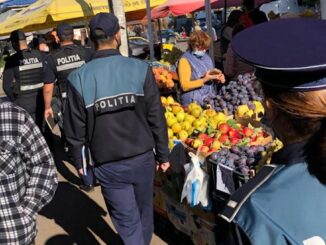 Polițiștii călărășeni au controlat zonele aglomerate din județ. FOTO IPJ Călărași