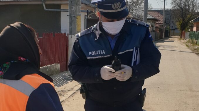 Control preventiv pentru respectarea măsurilor anti-COVID-19. FOTO IPJ Călărași