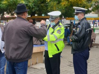 Polițiștii au controlat respectarea măsurilor de prevenire a răspândirii COVID-19. FOTO IPJ Călărași