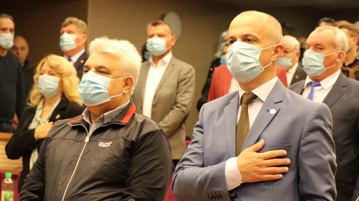 Consilierii județeni ai partidului Pro România, Călărași. FOTO Adrian Boioglu
