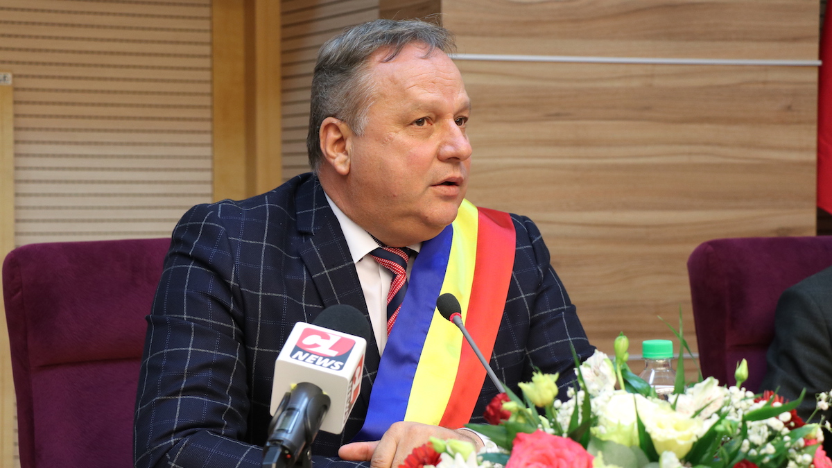 Vasile Iliuță, președintele Consiliului Județean Călărași. FOTO Adrian Boioglu