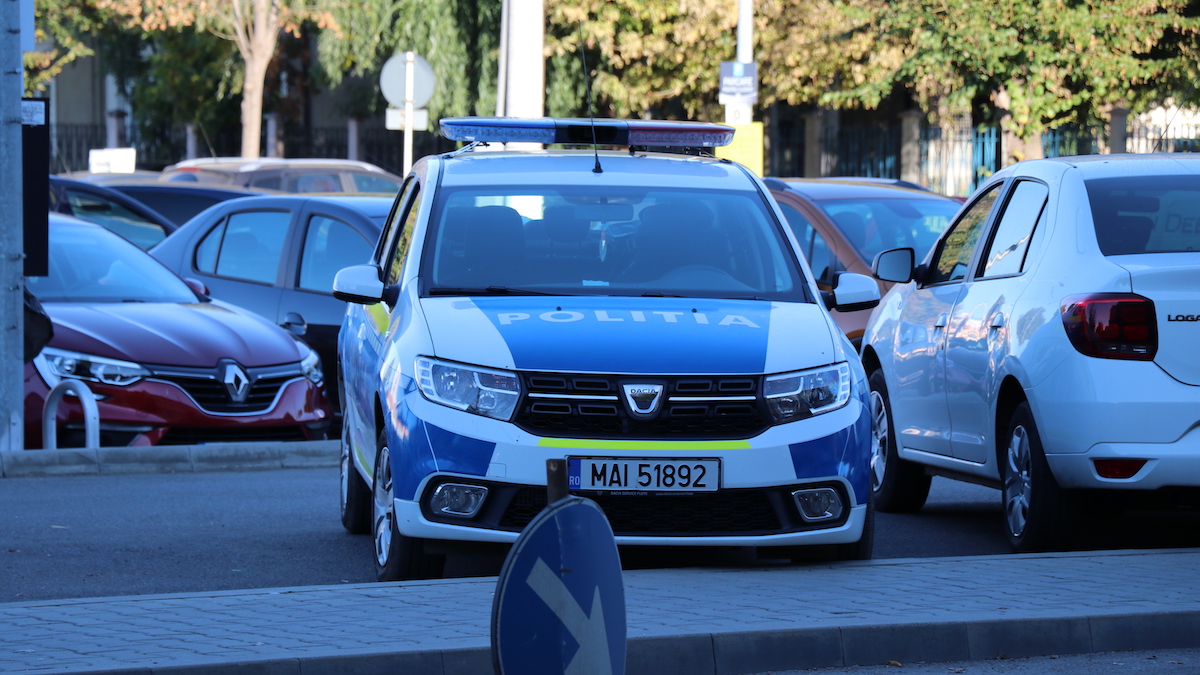 Mașină de Poliție din Călărași. FOTO Adrian Boioglu