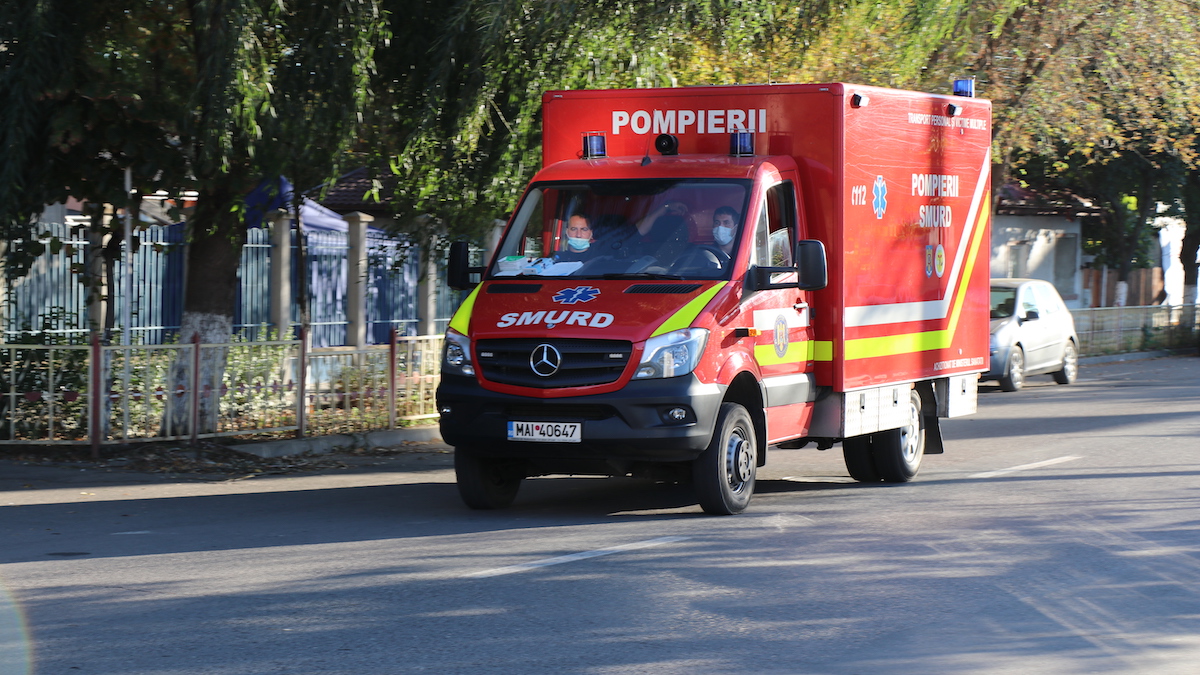 Echipajul SMURD Călărași a intervenit. FOTO Adrian Boioglu