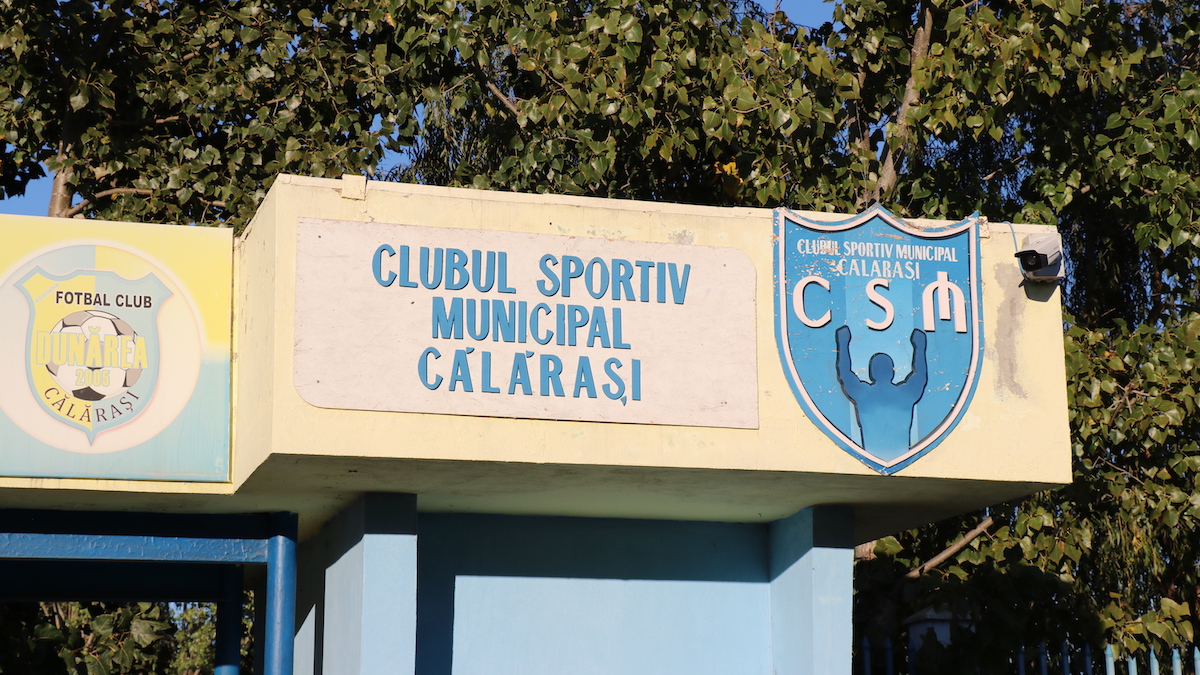 Club Sportiv Municipal “Dunărea” Călărași. FOTO Adrian Boioglu