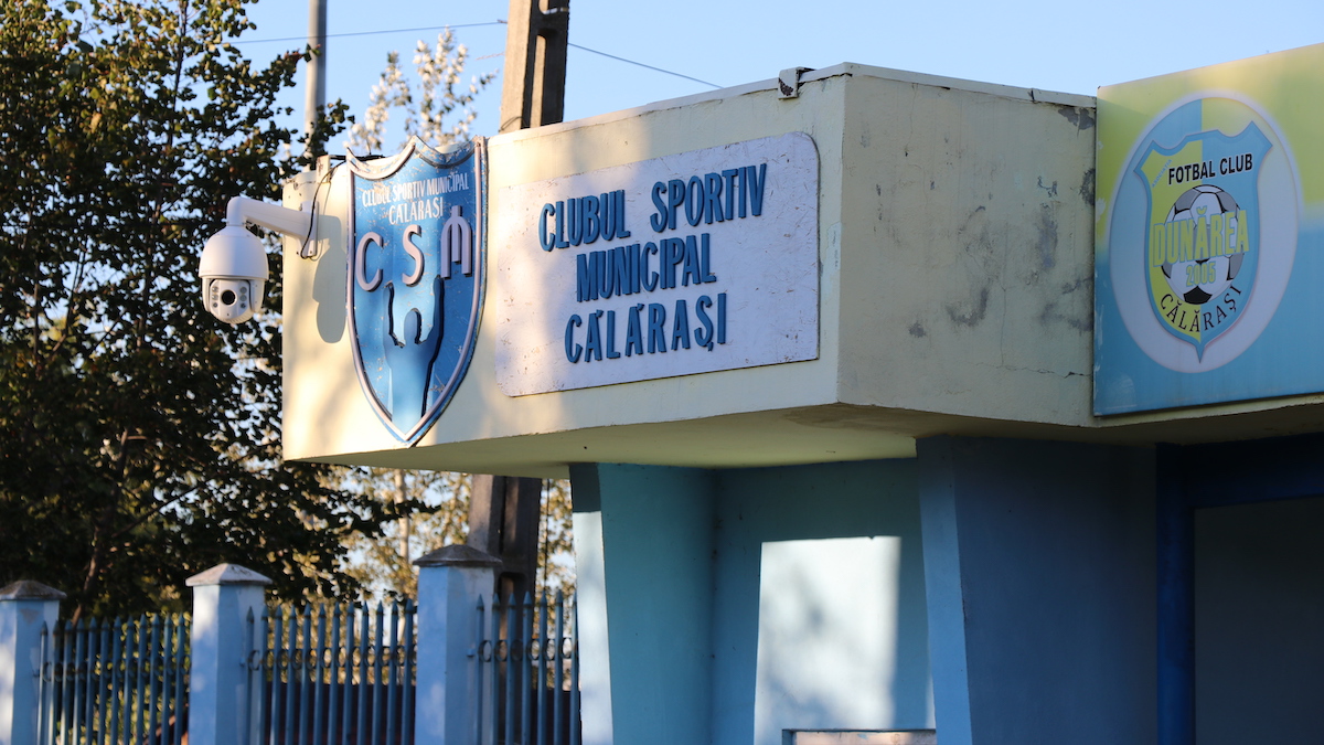 Club Sportiv Municipal “Dunărea” Călărași. FOTO Adrian Boioglu
