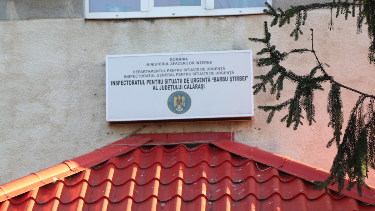 Inspectoratul pentru Situații de Urgență (ISU) Călărași. FOTO Adrian Boioglu