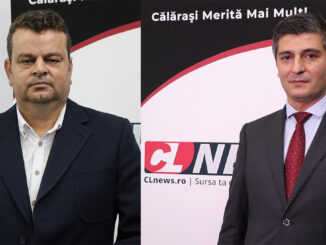 Nicușor Cionoiu și Constantin Bîrcă, candidații PSD Călărași la alegerile parlamentare. FOTO Liliana Boioglu