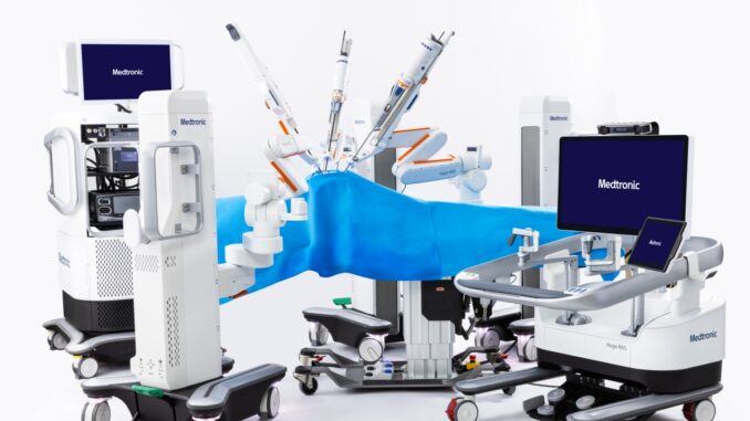 Ovidius Clinical Hospital aduce în premieră în România robotul chirurgical Hugo. FOTO OCH