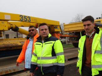 Președintele CJ Călărași a inspectat nivelul de pregătire al utilajelor de la Drumuri Județene pentru sezonul rece. FOTO Facebook/Vasile Iliuță