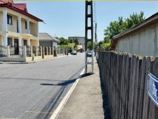 stradă modernizată Călărași