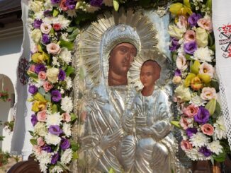 Icoana Maicii Domnului de la Mănăstirea Adam. FOTO Basilica.ro