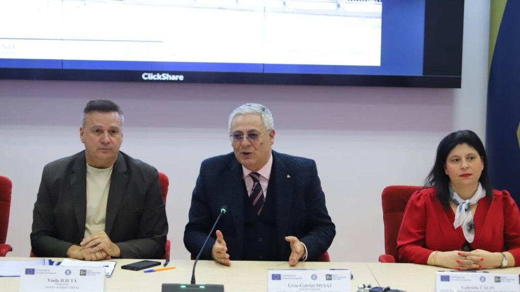 Vasile Iliuță, prezent la întâlnirea Agenției pentru Dezvoltare Regională Sud-Muntenia. FOTO VI