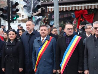 Ceremonie de comemorare a eroilor Revoluției din Decembrie 1989. FOTO Consiliul Județean Călărași