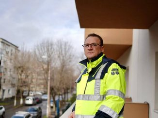 Primarul Marius Dulce, vizită pe șantier. FOTO Primăria Municipiului Călărași