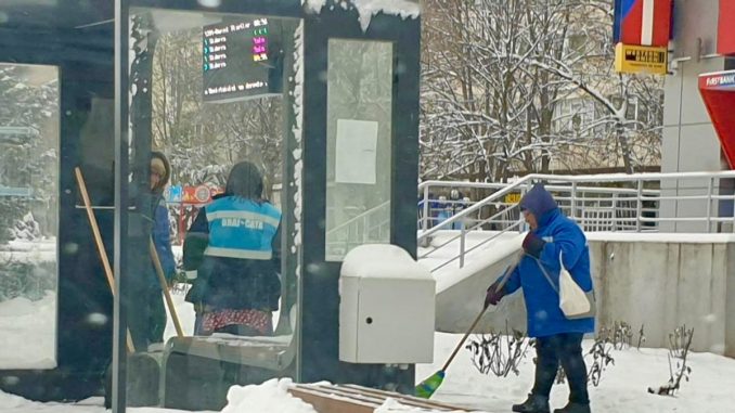 Acțiune coordonată pentru deszăpezirea arterelor importante din Municipiul Călărași. FOTO Primăria Călărași