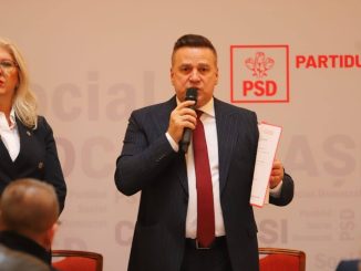 Vasile Iliuță alături de senatoarea Daniela Mihai